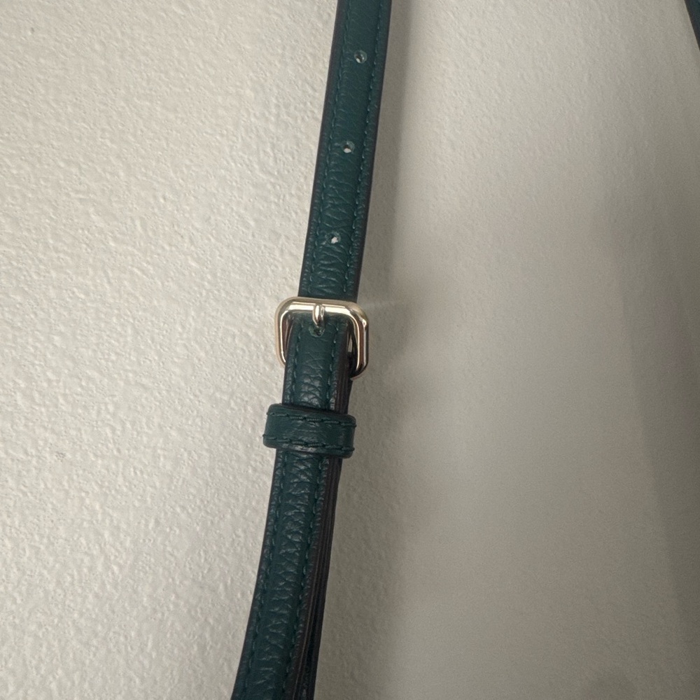 Kate Spade Teal Leila Triple Gusset Crossbody Bag - Picture 4 of 10